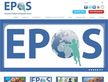 Tablet Screenshot of epos.org